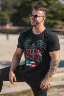 The Camo Tee - ARMY GREEN – Top America USA