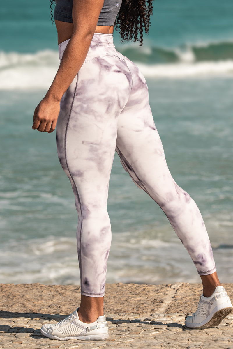 Marble dye align leggings lululemon - Athletic apparel